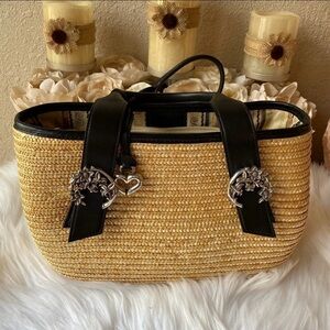 Brighton straw handbag